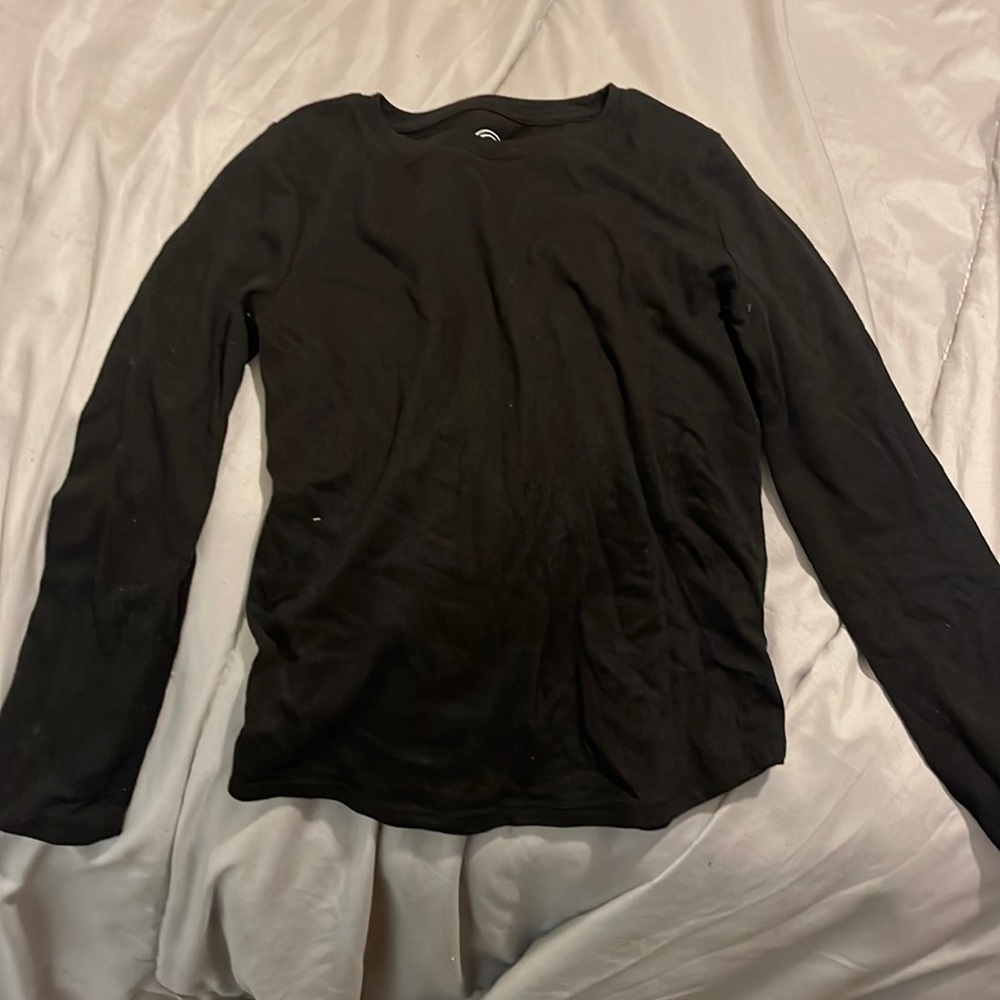 Black long sleeve shirt
